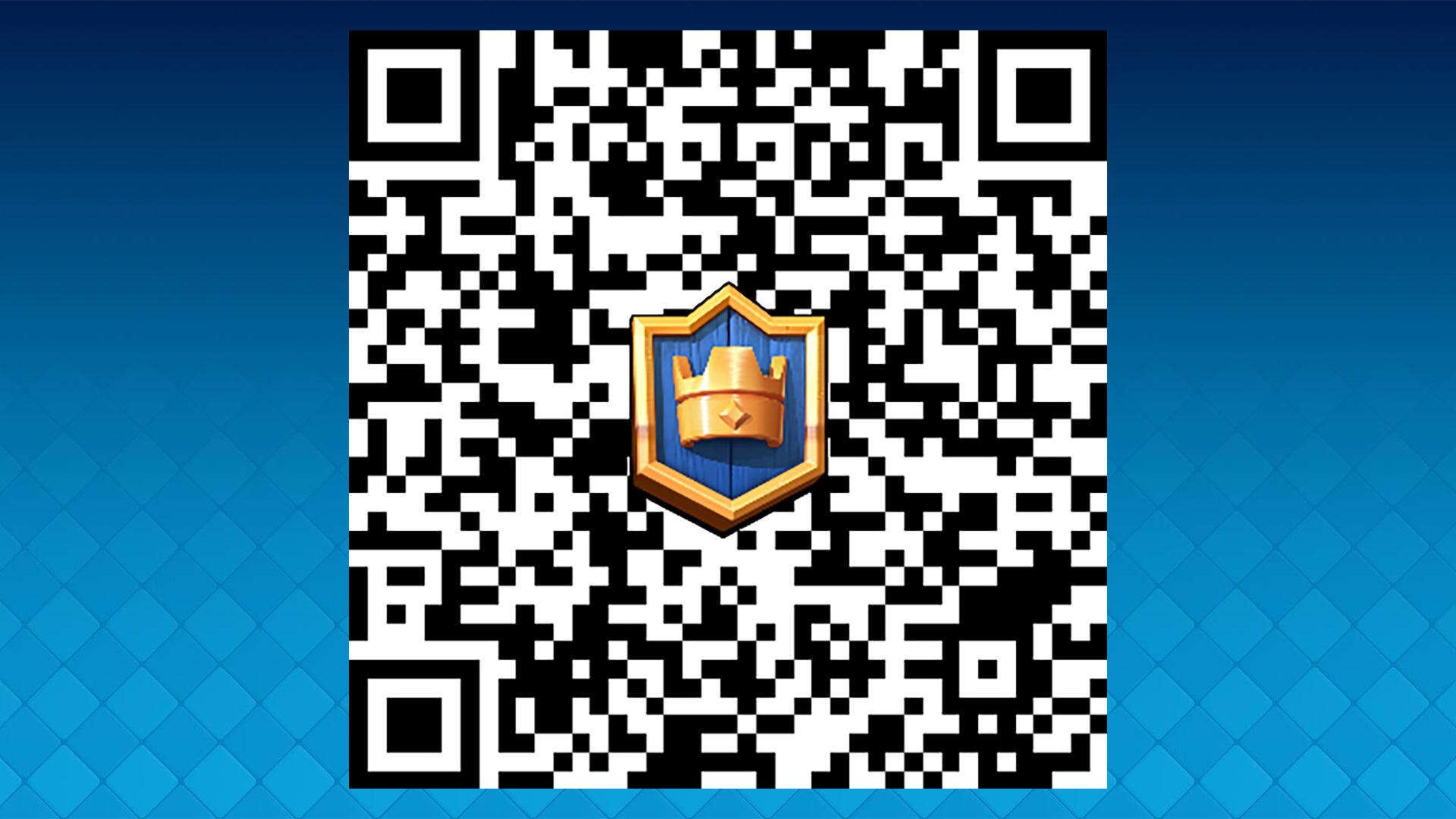 Clash Royale QR code for Hot Hog Balloon banner frame