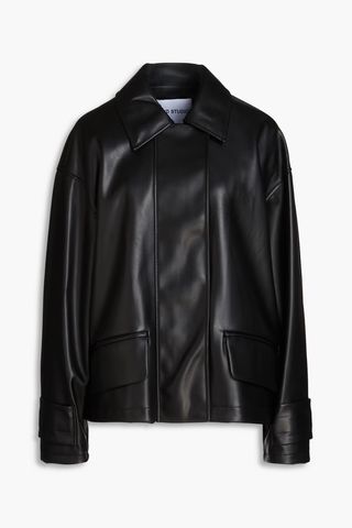 Outnet Stand Studio Leather Jacket