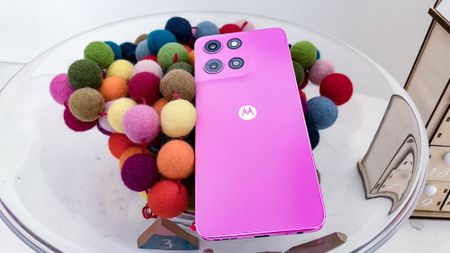 Moto G (2026) in hand