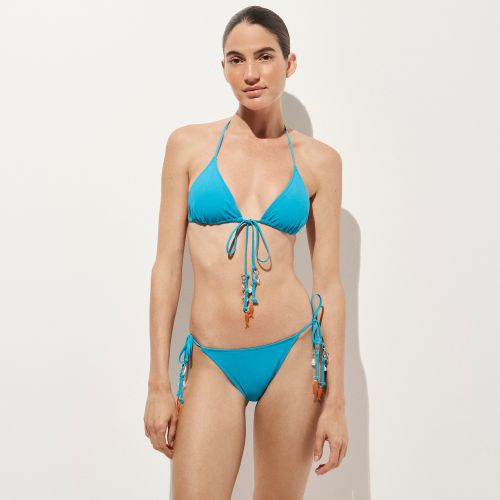 Hipster String Bikini Bottom With Charms