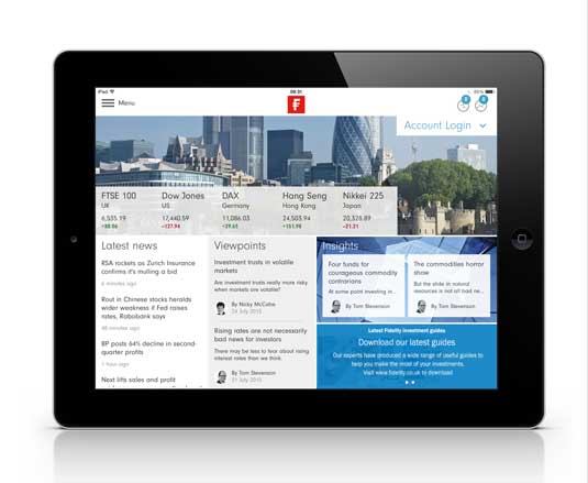 App on iPad