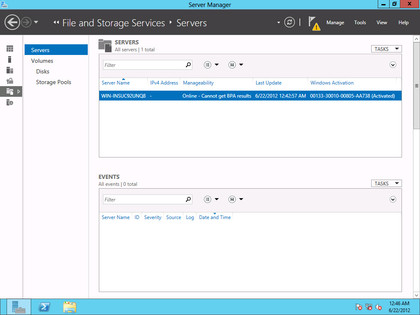 Managing Storage in Windows Server 2012