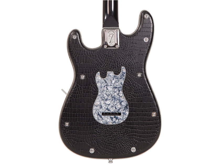 Italia Modulo Tipo 3 Guitar (Sparkle Black) - Back