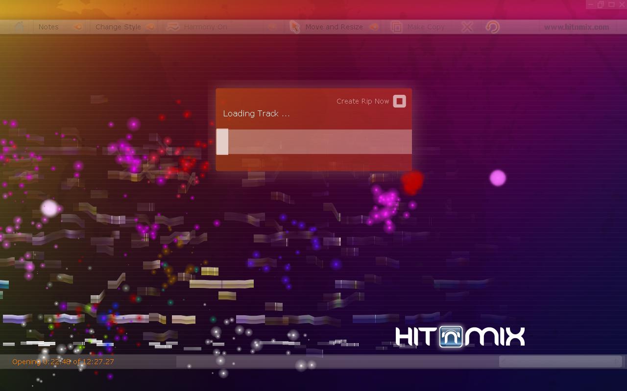 Hit 'n' mix ripping a track