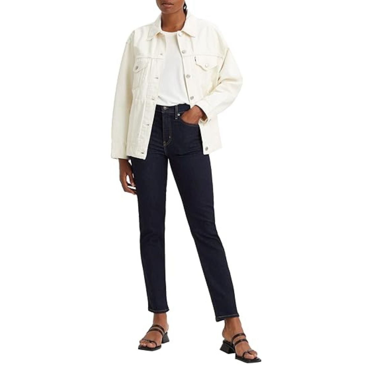 Levi&#039;s Women&#039;s 724 High Rise Straight Jeans, Blue Wave Rinse, 31w / 30l