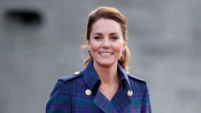 Kate Middleton, Duchess of Cambridge hosts a drive-in cinema screening of Disney's 'Cruella' for Scottish NHS workers at The Palace of Holyroodhouse on May 26, 2021 in Edinburgh, Scotland