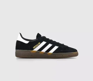 Adidas spezial trainers in white and black 
