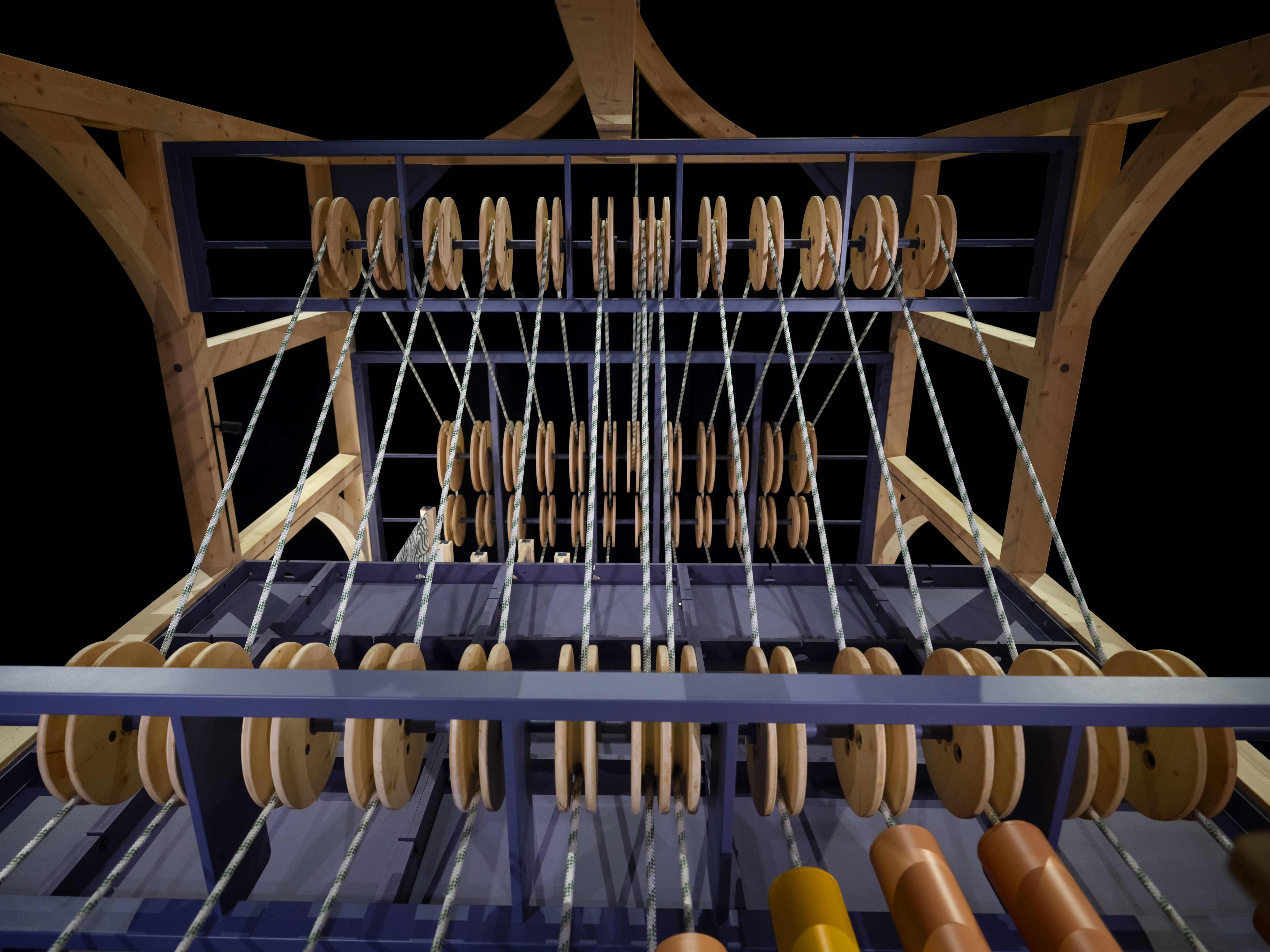strings on a machine