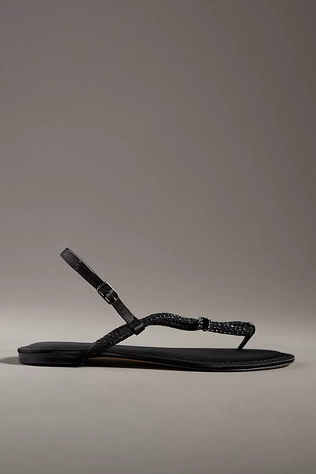 Silent D Rope Thong Sandals