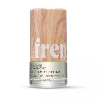 Being Frenshe Glow On Roll-On Fragrance with Essential Oils - Bergamot Cedar