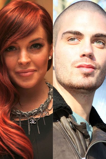 Lindsay Lohan Max George