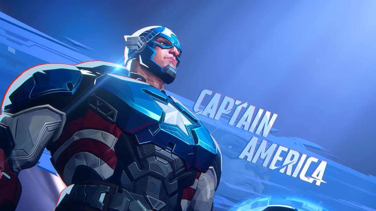 Marvel Rivals Captain America reveal and namecard