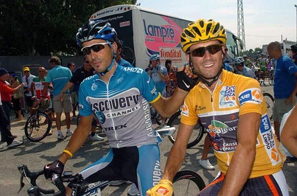 Martinez and Valverde at the start