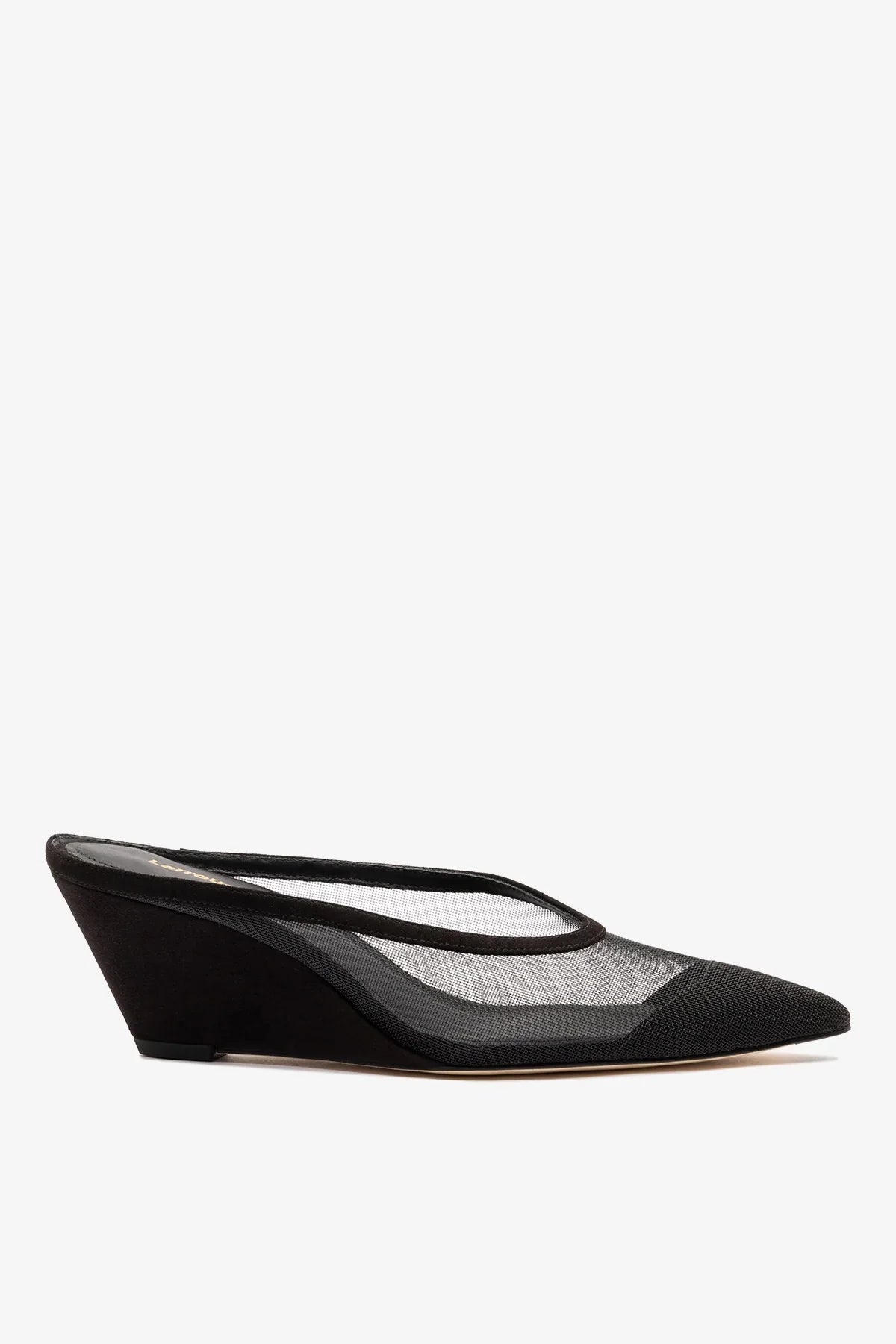 Loulou Mesh Mule Black