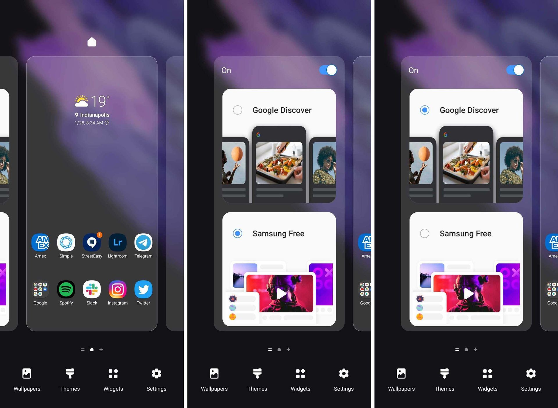 Samsung is taking another crack at a Google Discover alternative ...