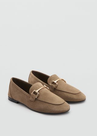 Suede Leather Loafers - Women | Mango Bermuda