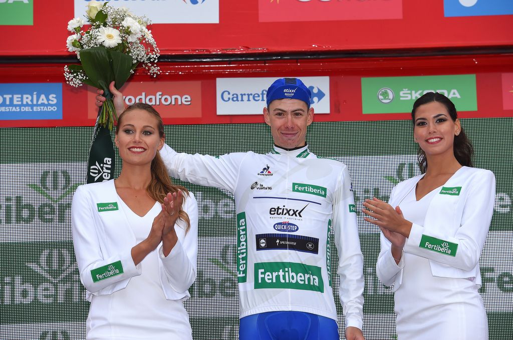 David de la Cruz leads the combativity classification after stage 9