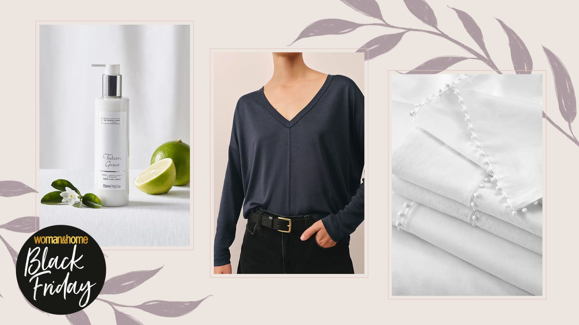 composite of three TWC products on sale 