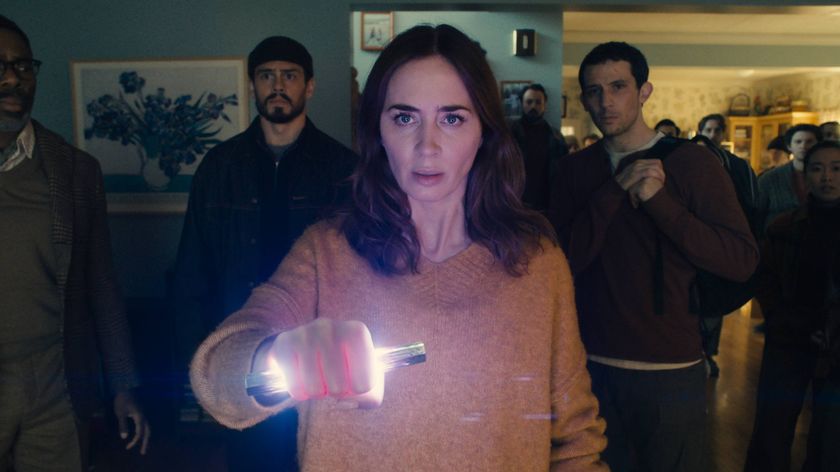 Emily Blunt, Josh O'Connor and Colman Domingo in Disclosure Day