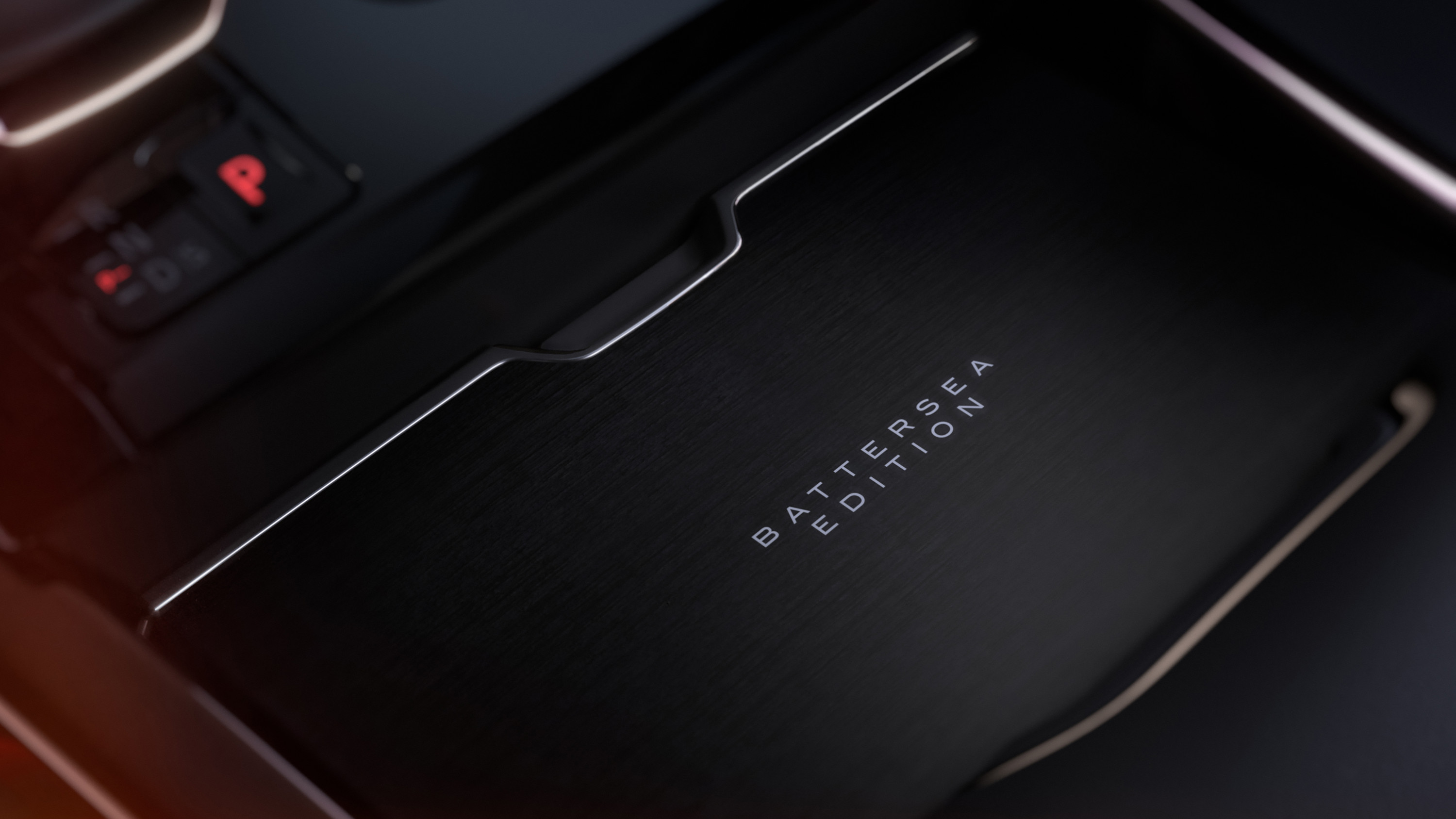 Detail of the upcoming Range Rover Sport Battersea Edition