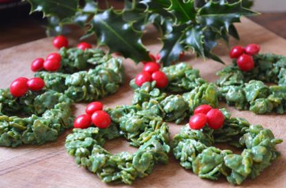 christmas recipes kid friendly_cornflake_wreath