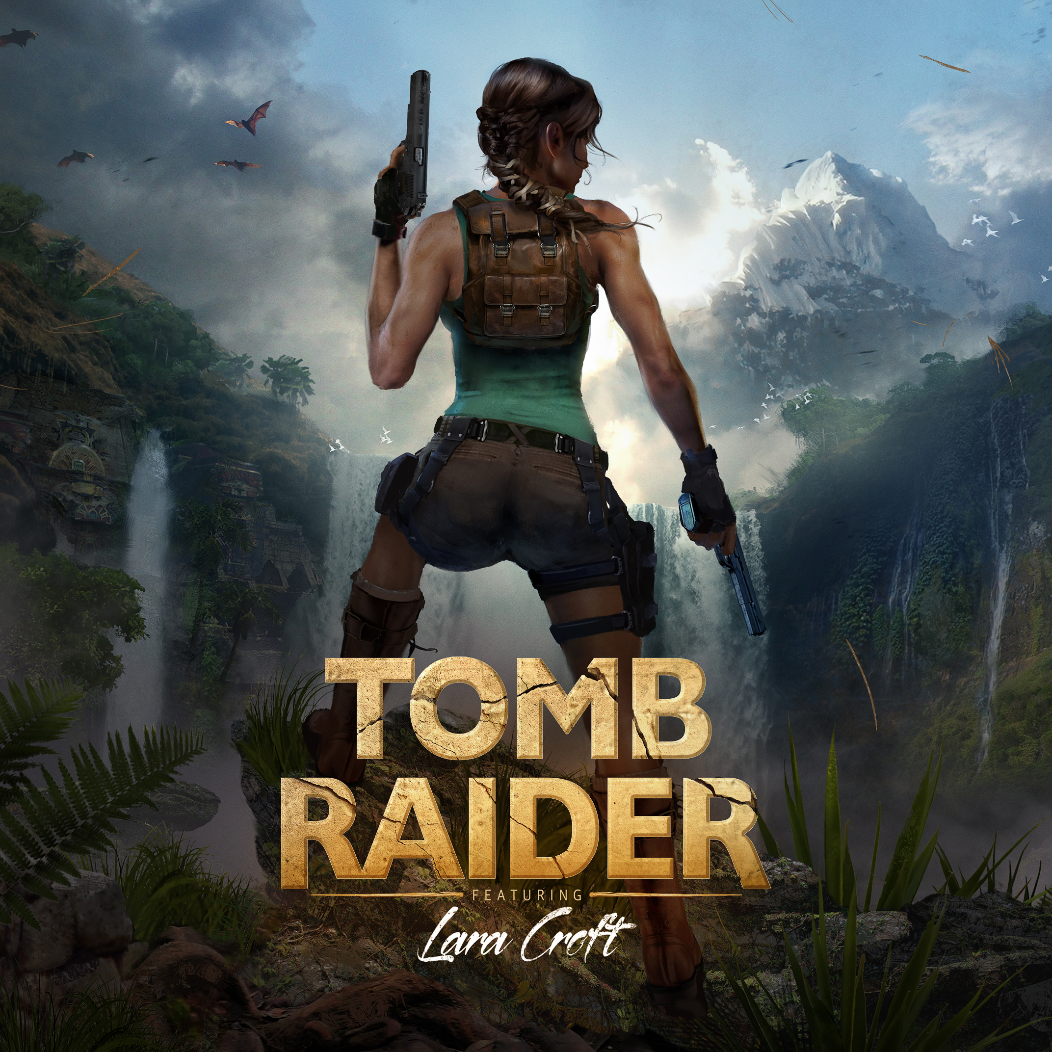 Seni peringatan Tomb Raider: Tomb Raider oleh Brenoch Adams