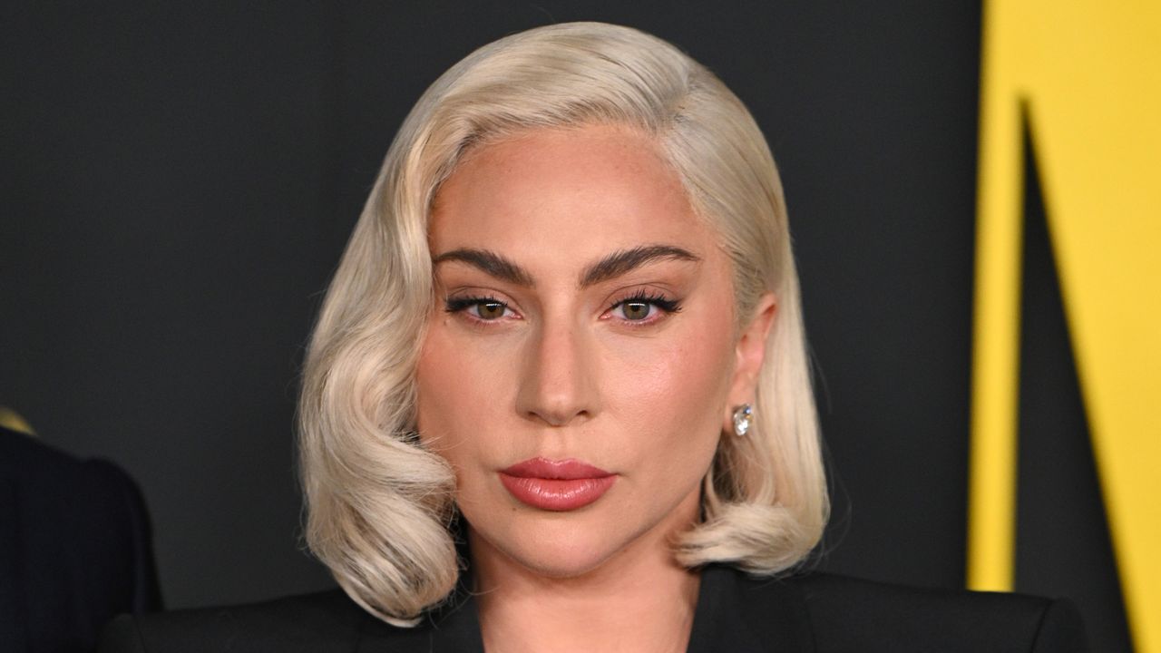 Lady Gaga attends Netflix&#039;s &quot;Maestro&quot; Los Angeles photo call at Academy Museum of Motion Pictures on December 12, 2023.