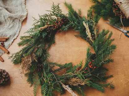 Homemade Christmas Wreath