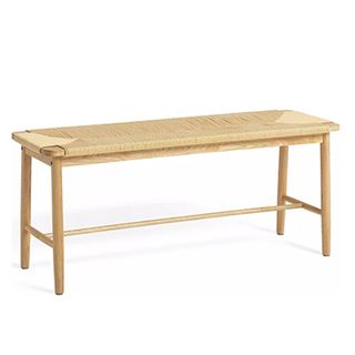 Habitat rattan bench