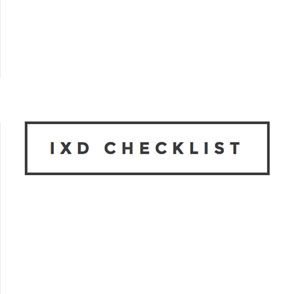 IxD checklist