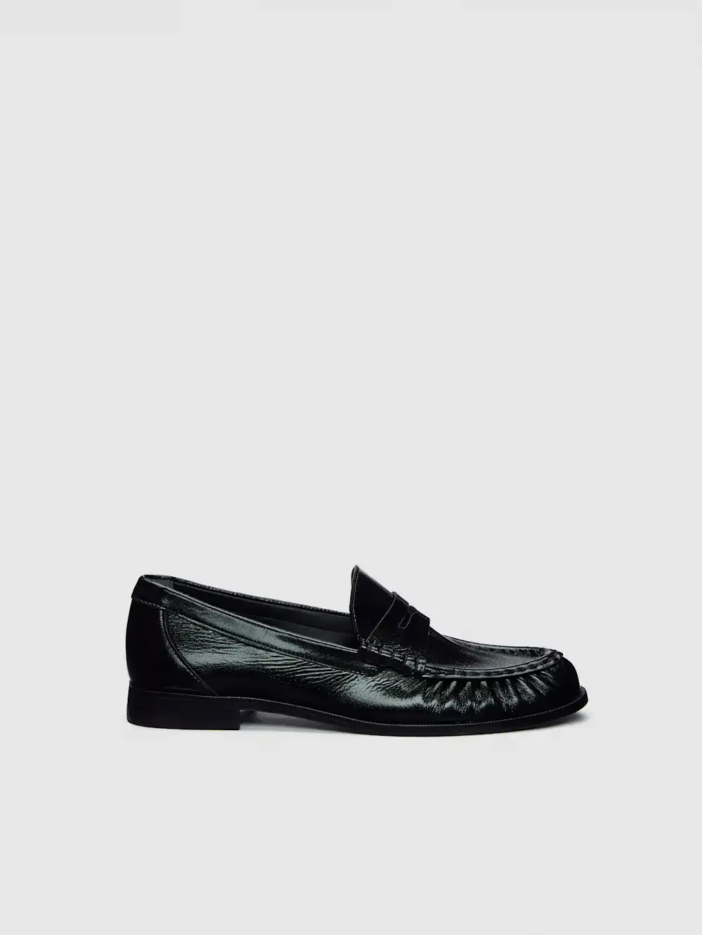 Reformation, Francine Ruched Loafers (Were $268)