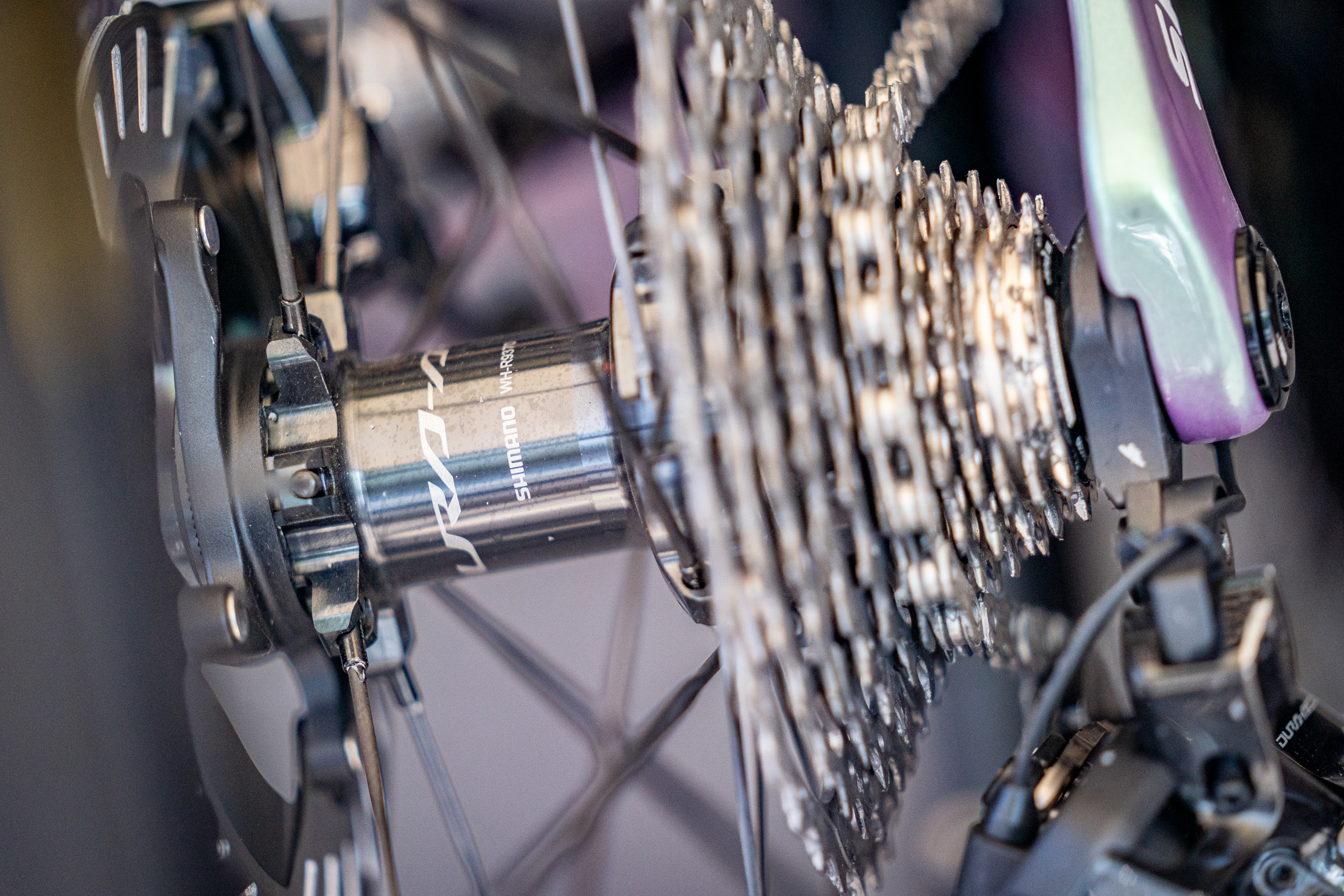 Fenix Premier Tech's Shimano Dura-Ace tech at the Tour de France Femmes