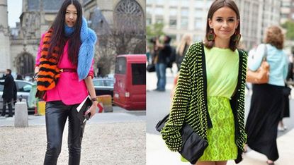 best neon fashion for summer 2012