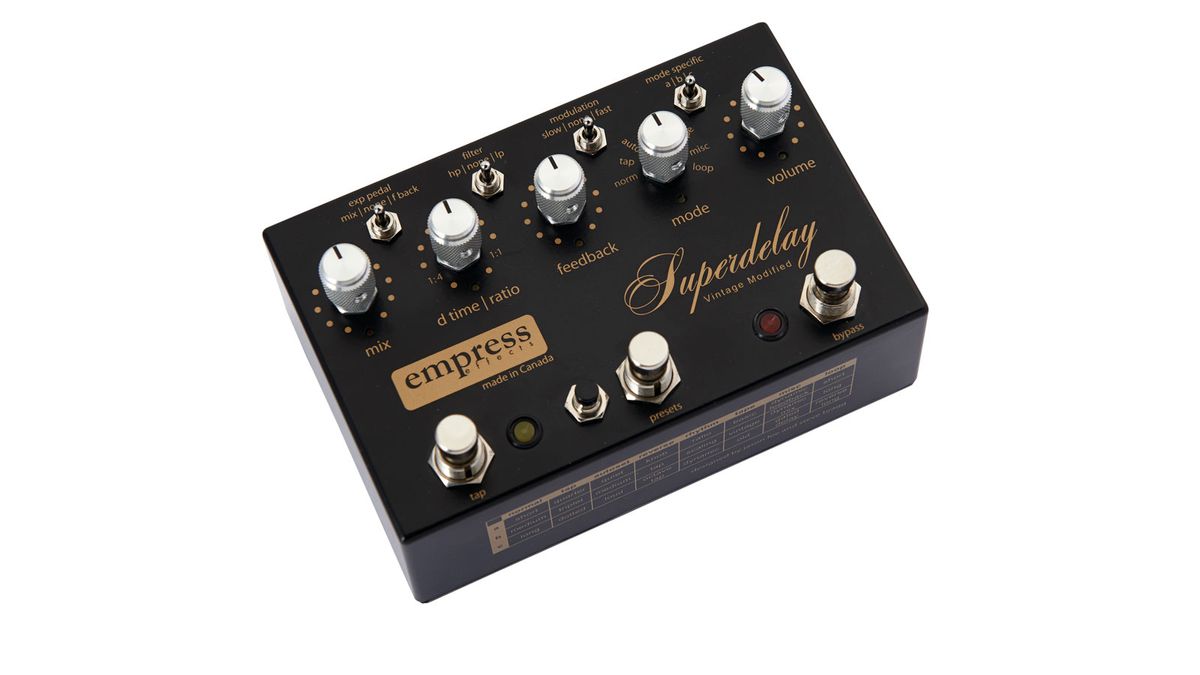 Empress Vintage Modified Superdelay review | MusicRadar