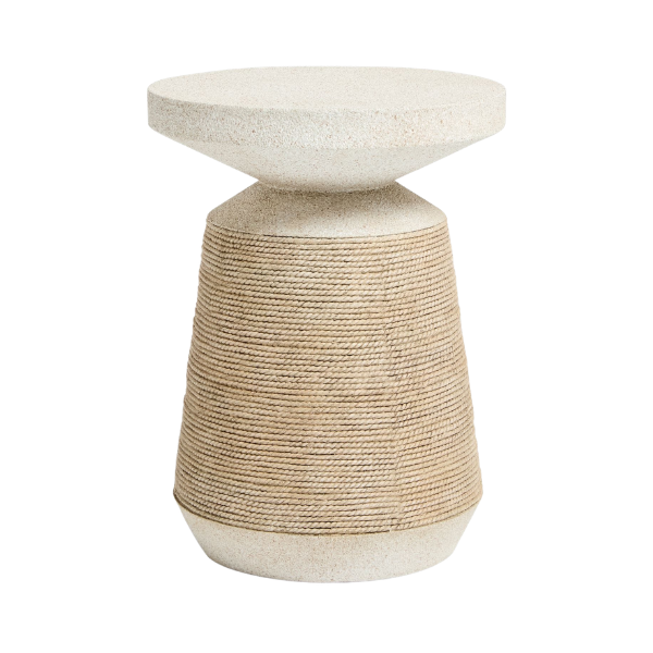 Next, Natural Nautical Rope Side Table