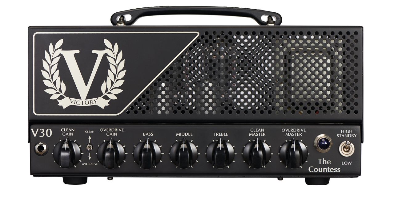 The V30 is housed in a steel chassis, with a perforated steel cover over the valves and transformers