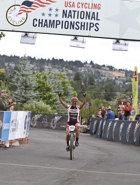 Pua Mata (Sho-Air/Specialized) wins the US Marathon National Championships