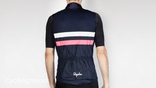 Rapha Brevet Gilet with Pockets rear view