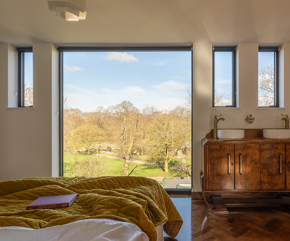 image of Deco House by Farid Karim, an art deco inspired house, transformed from a classic victorian terrace