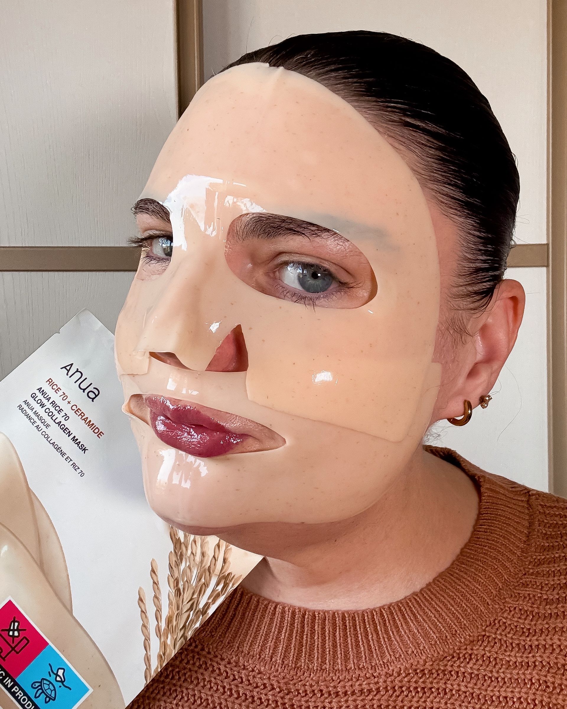 Anua rice ceramide mask