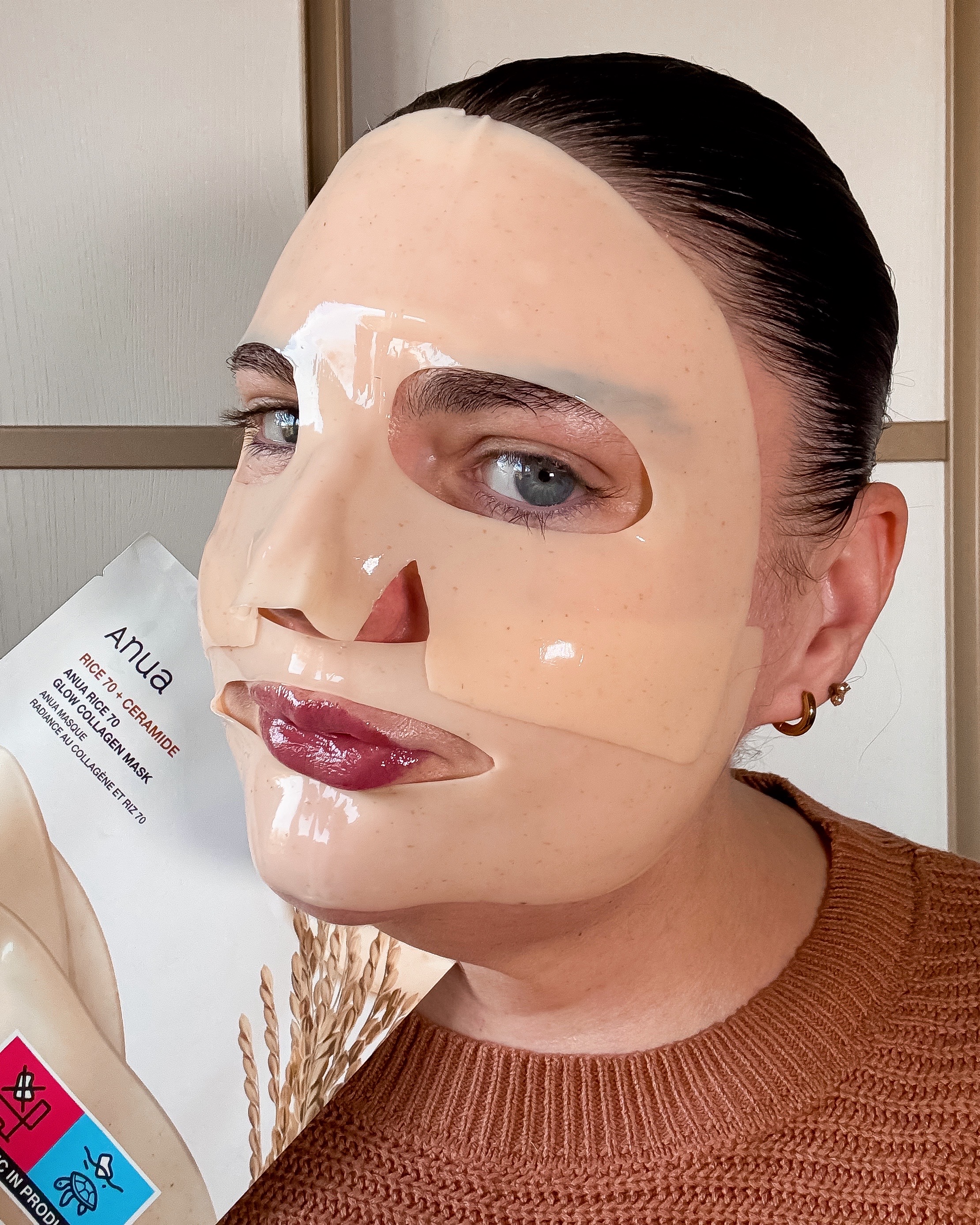 Anua rice ceramide mask