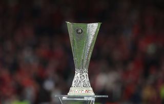 The Europa League trophy
