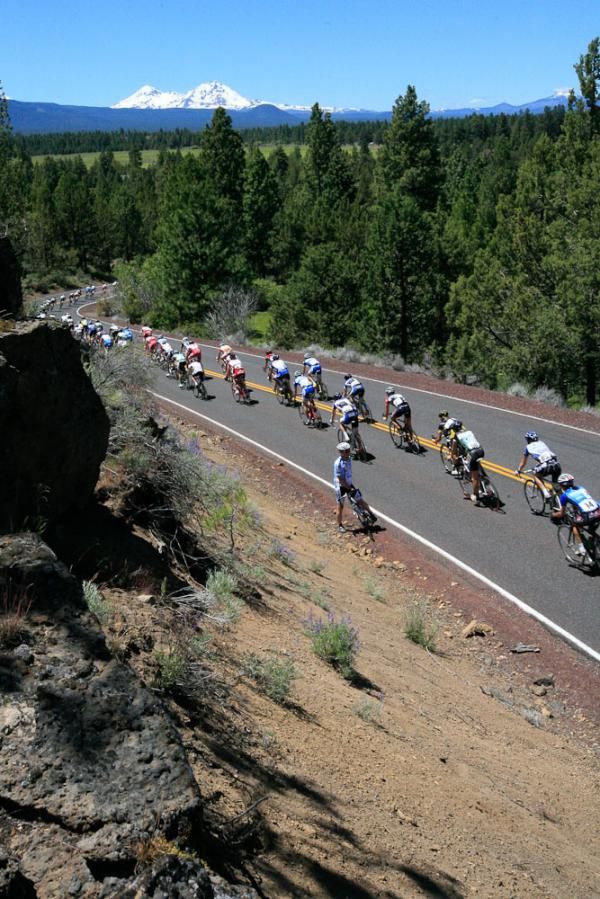 The race took place in some beautiful country.