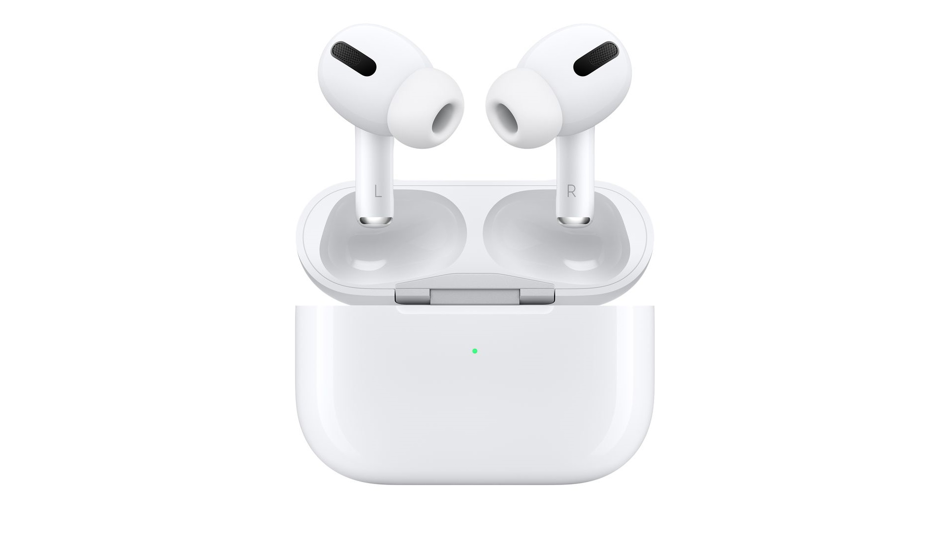 Two AirPods in a case