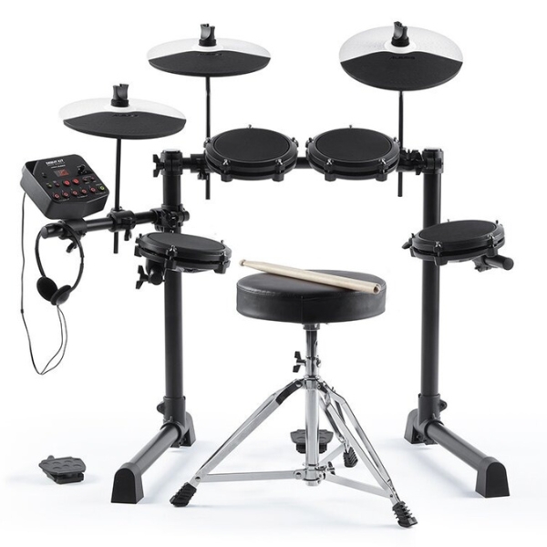 An Alesis Debut electronic drum set