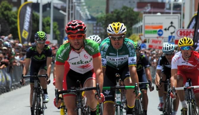 Carlos Barbero (Euskadi) defeated Luis Le&oacute;n S&aacute;nchez (Caja Rural) on the sprint for the bronze medal.