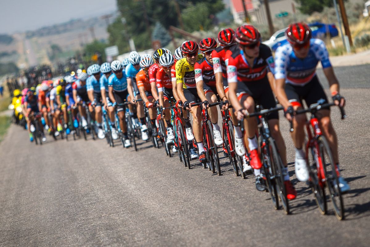 BMC Racing leads the chase during stage 1 at the Tour of Utah