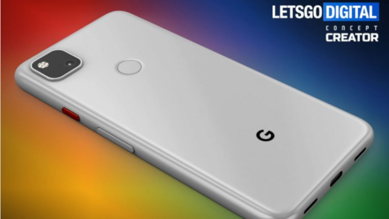 Google Pixel 4a render 