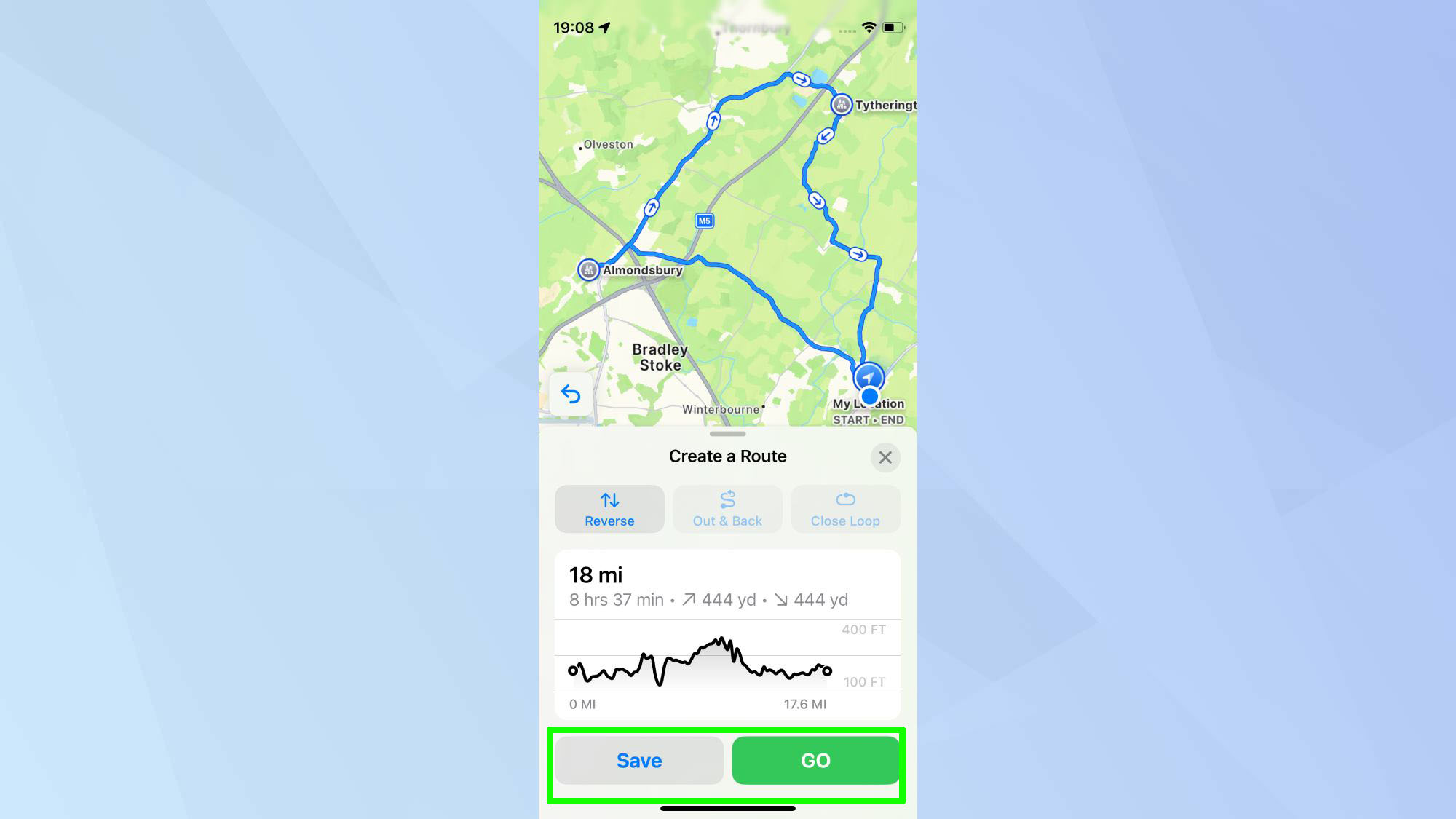 Save Custom Route to Apple Maps