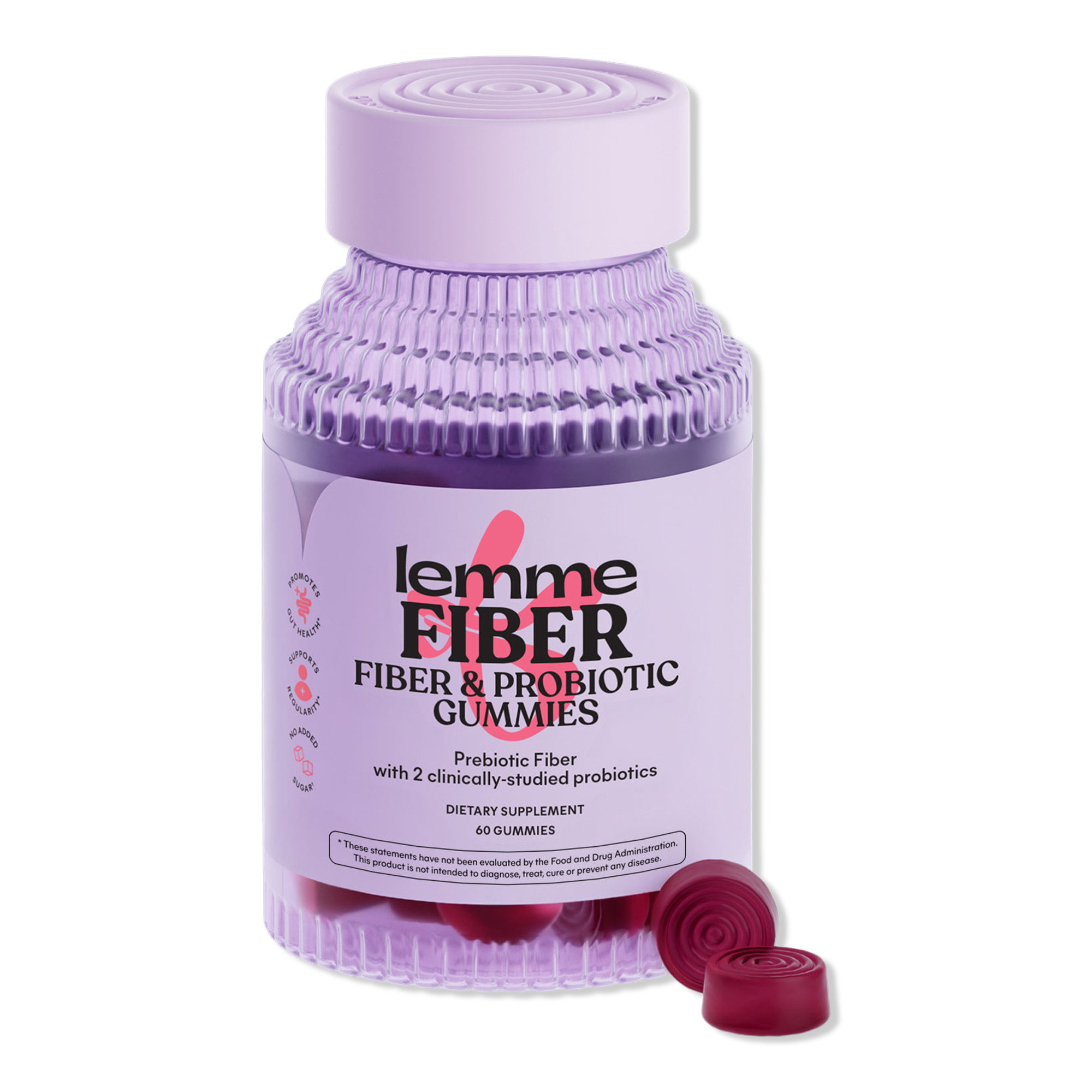 Fiber: Fiber & probiotic gummies